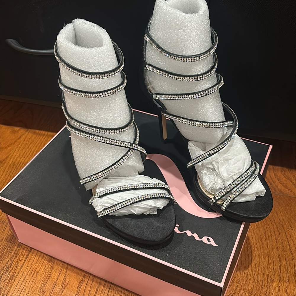 Nina dress special occasion heel